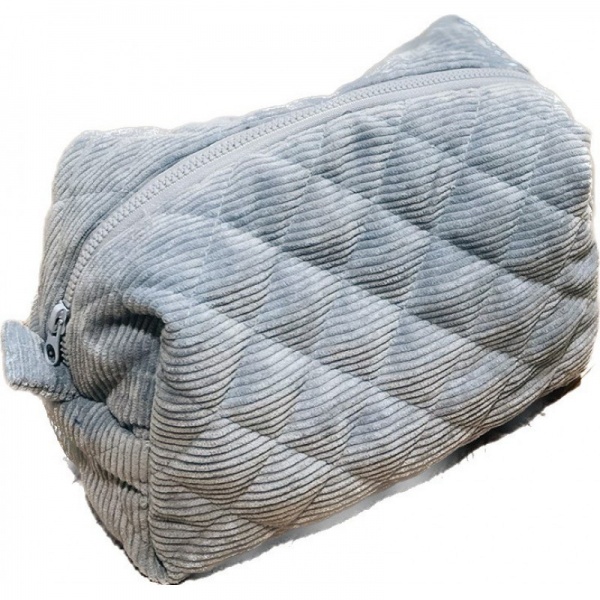 Косметичка Organize Косметичка вельветова Organize 24*13*13 см (блакитна) голубой 