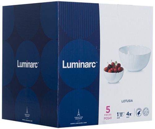 Набор салатников Lotusia 5 предметов P0541 Luminarc
