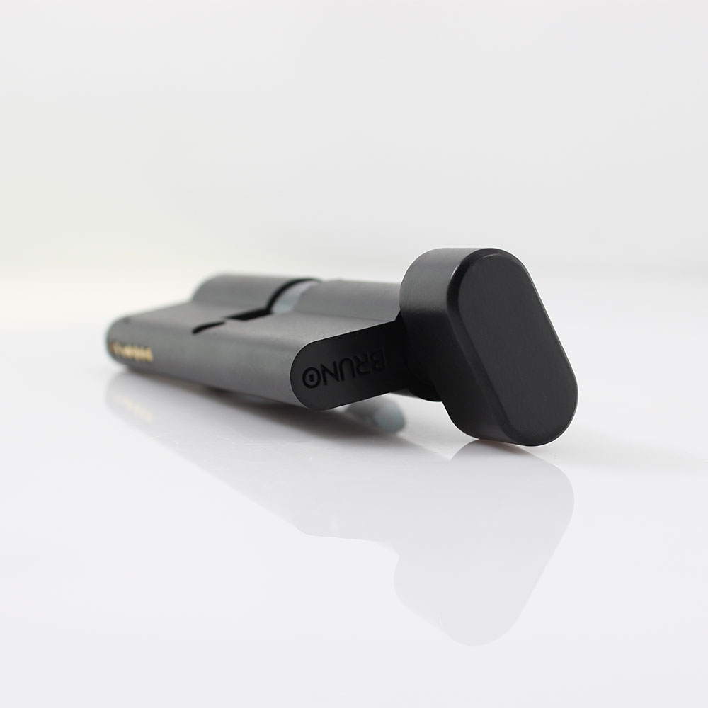 Циліндр Bruno 40x40 ключ-вороток 80 мм чорний