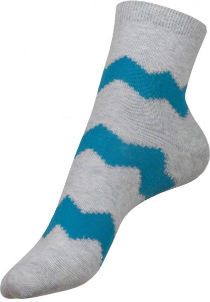 Носки ESLI CLASSIC 065 (люрекс) р. 25 серо-голубой 