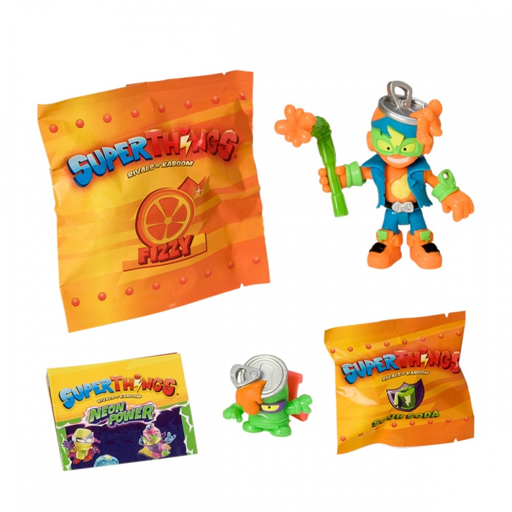 Фігурка-сюрприз колекційна SuperThings Neon Power Казум Кід PST11D066IN00