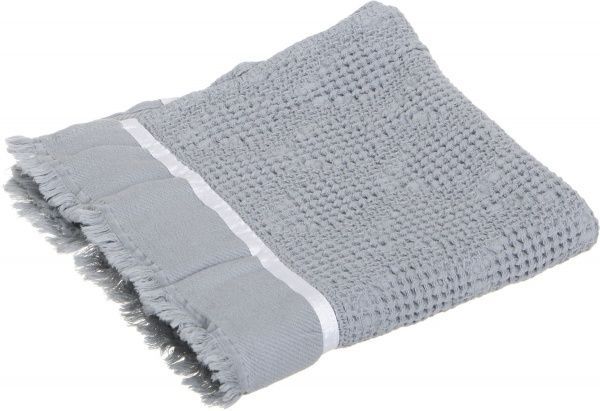 Полотенце Moss Stone Wash 50x90 см серебряный La Nuit 