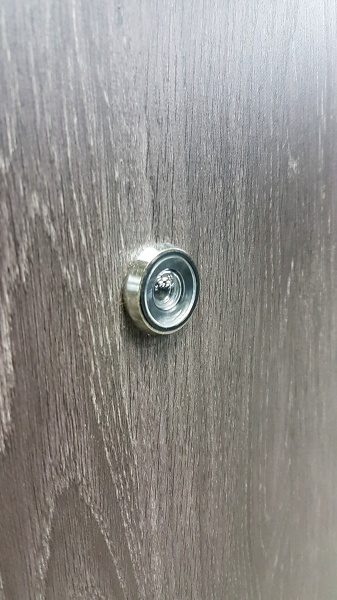 Двері вхідні Булат Сек'юриті 517 дуб немо карбон / дуб немо срібний 2050x850 мм праві