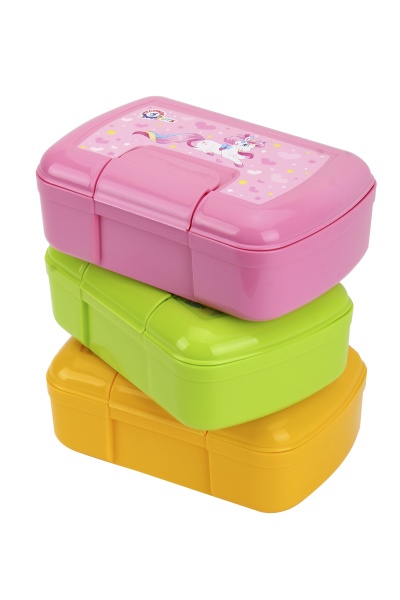Ланч-бокс ТехноК детский с ярким принтом 9086