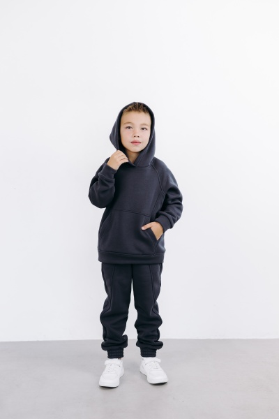 Спортивный костюм Obzor р.128 черный 865 