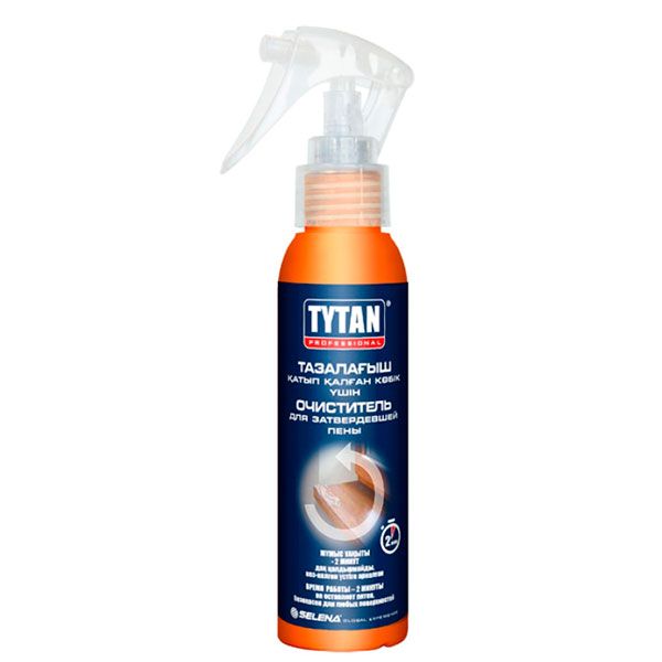 Очиститель от полиуретановой пены Tytan Professional 100 мл