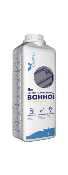 Моющее средство DeLaMark для ванной комнаты с ароматом лимона 1 л