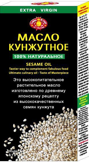 Масло Golden Kings of Ukraine Кунжутное 100 мл 