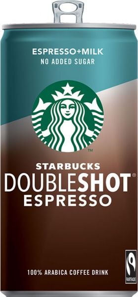 Энергетический напиток STARBUCKS кофейный Doubleshot Espresso без сахара 0,25 л 
