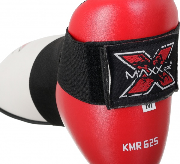 Футы для кикбоксинга MaxxPro KMR-625 красный р. M 
