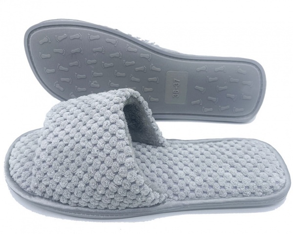 Капці домашні La Nuit Home grey48 р.36/37 світло-сірий 