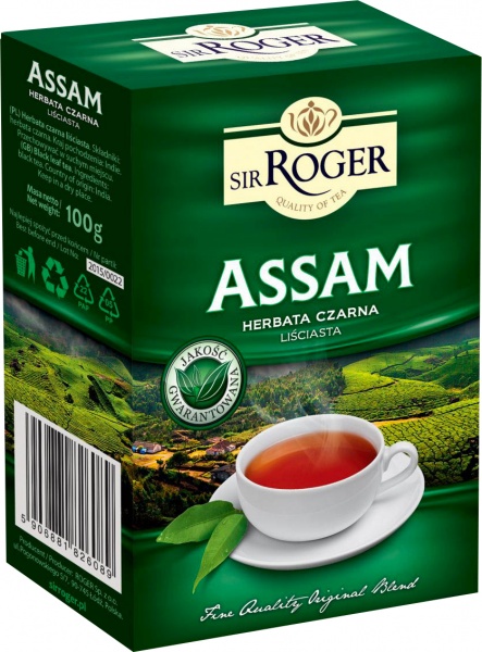 Чай черный Sir Roger Assam 100 г 