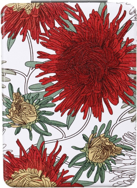 Зеркало карманное косметическое Лідер Канц Цветы в ассортименте 