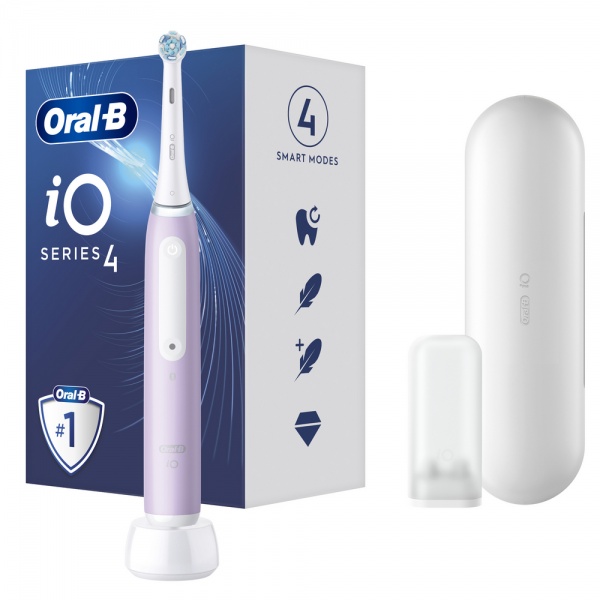 Електрична зубна щітка Oral-B iO Серія 4 Лаванда (80370922)