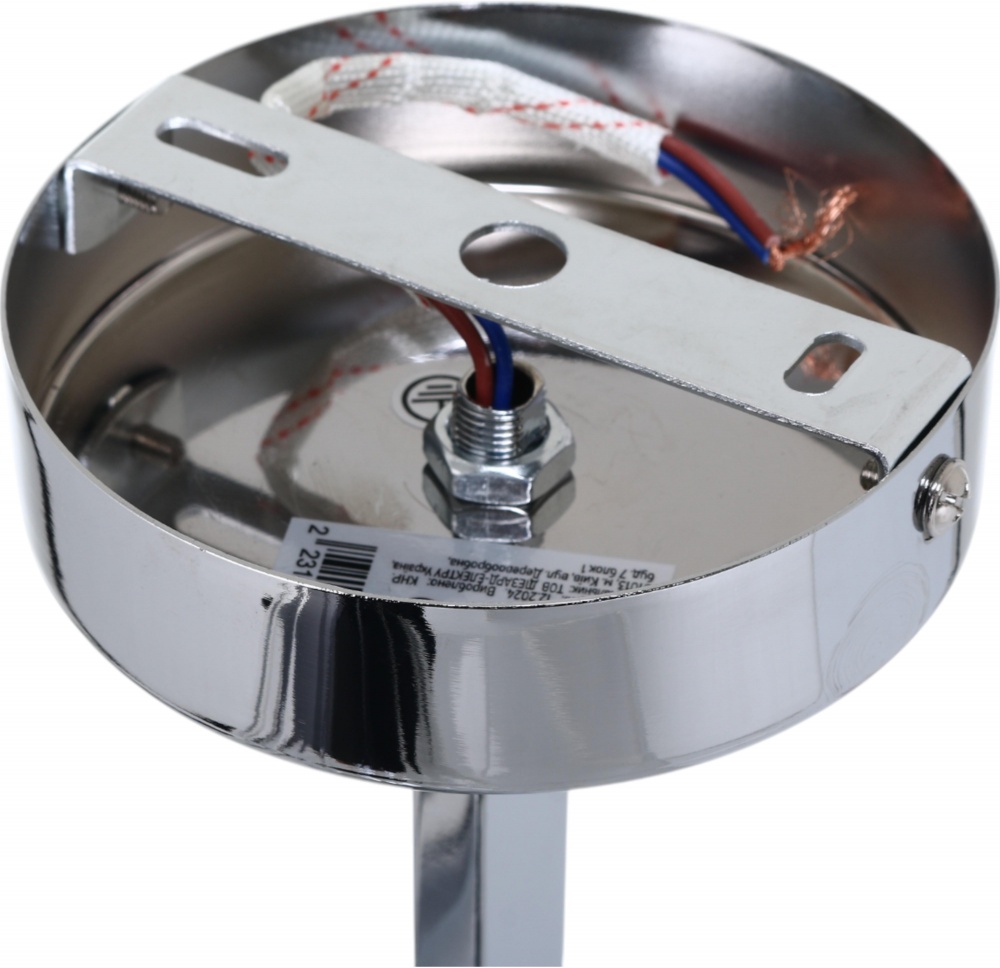 Бра Sensio Nim 1x40 Вт E27 хром/прозрачный LS-74642/1S-E2740W