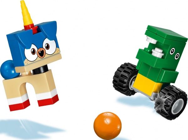 Конструктор LEGO Unikitty Трехколесный мотоцикл принца Паппикорна 41452