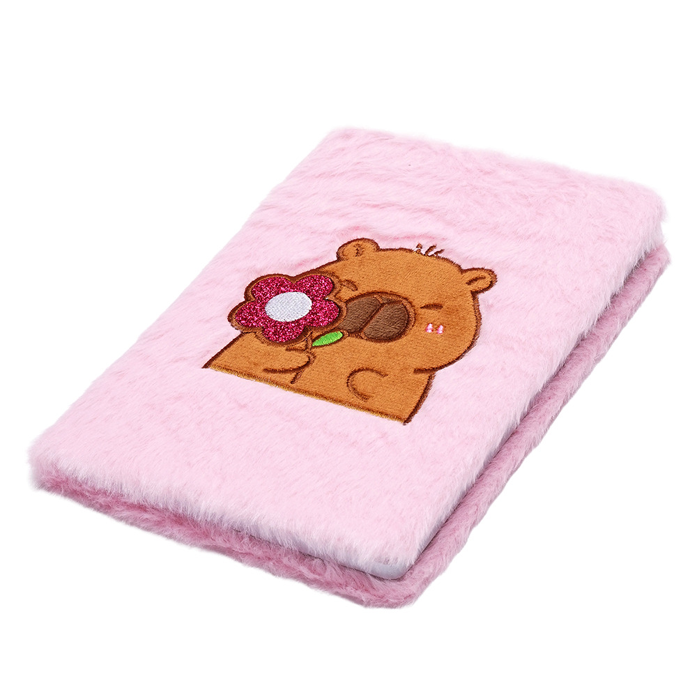 Блокнот плюшевий Forme Capybara 2 А5 80 арк. KIDS Line