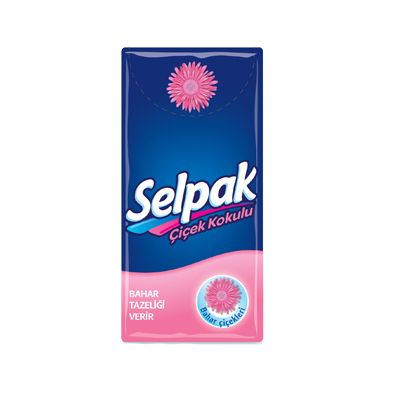 Носовые платочки кармашки Selpak Аромат 10 шт.