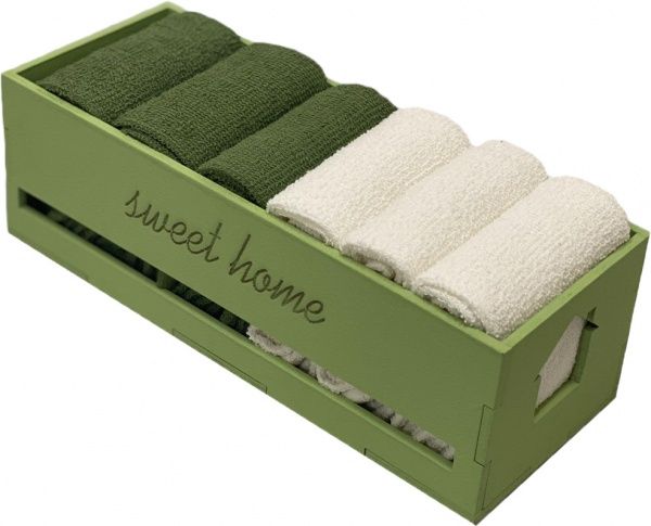 Набір рушників кухонних Sweet home 6 шт. 30x30 см 