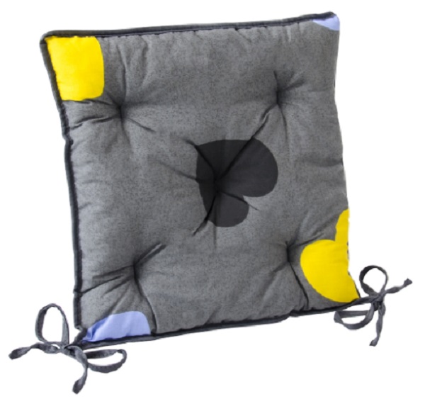 Подушка на стул Vitan Полонина Сердца 350х350 мм