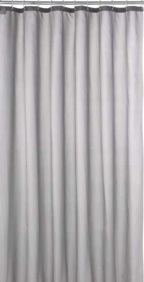 Штора для душа Axentia серая 122674