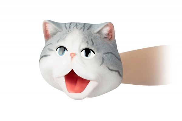 Игрушка-рукавичка Same Toy Кот серый X336UT