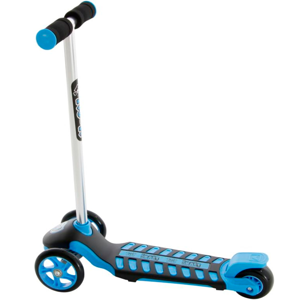 Самокат трехколесный голубой GW-001