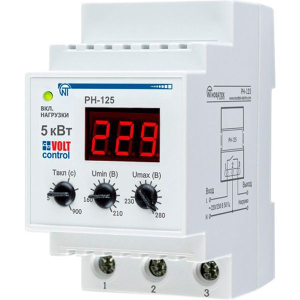 Реле напряжения Volt Control РН-125
