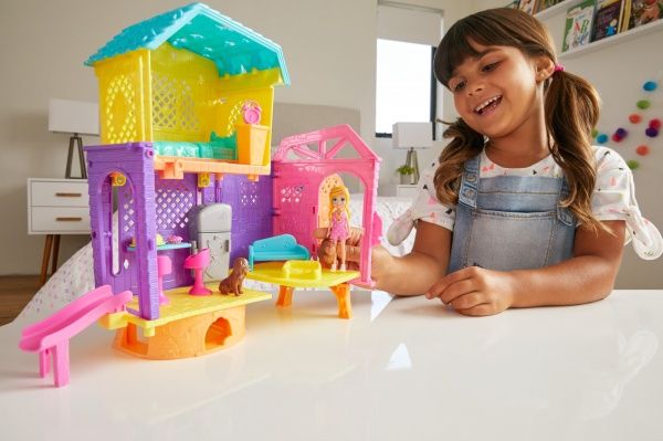 Набор с куклой Polly Pocket Летний домик