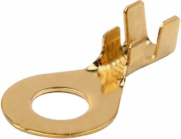 Наконечник кабельний кільцевий EMT 0,5-1,0 М3,2 б/і (20 шт./уп.) золотий 