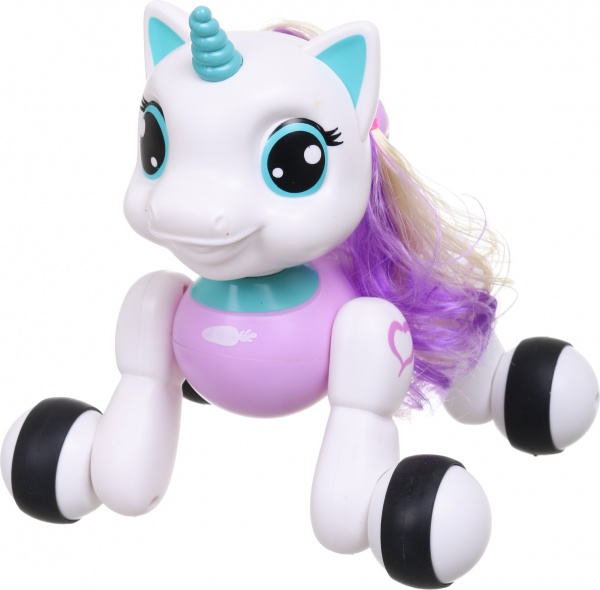 Інтерактивний робот Shantou Єдиноріжка 22.5х17х18.5 см біло-рожевий 1089A