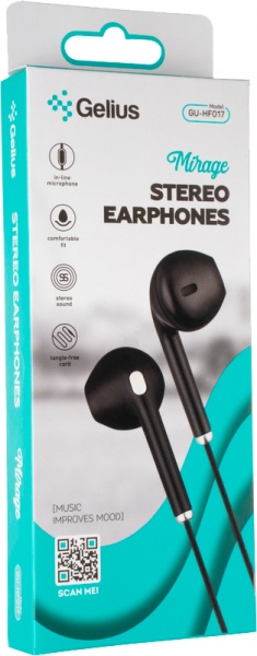Навушники Gelius HF Gelius Ultra Iron Mirage black GU-HF017 