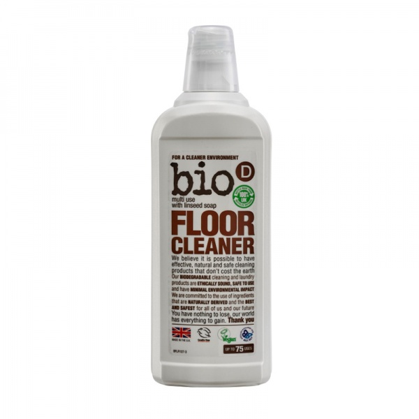 Засіб мийний для підлоги Bio-D Floor Cleaner with Linseed Oil екологічний 0,75 л