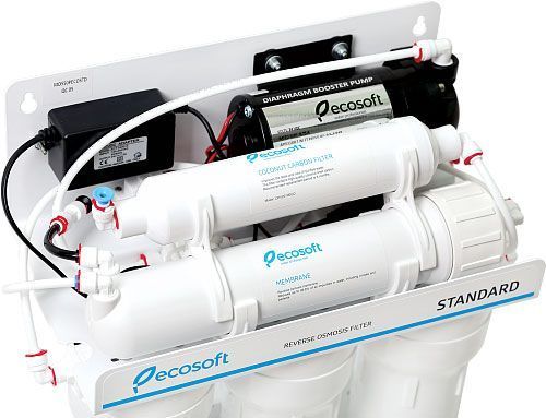 Фільтр зворотного осмосу Ecosoft Standard з помпою (MO550PECOSTD)