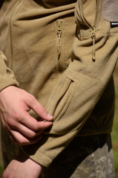 Кофта Single Sword Тактична флісова р.L coyote tan