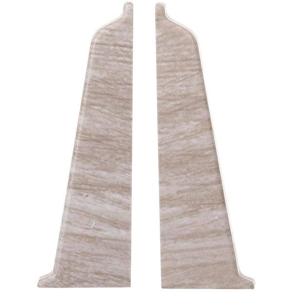 Комплект заглушек King Floor 70 1 левая + 1 правая дуб светлый 