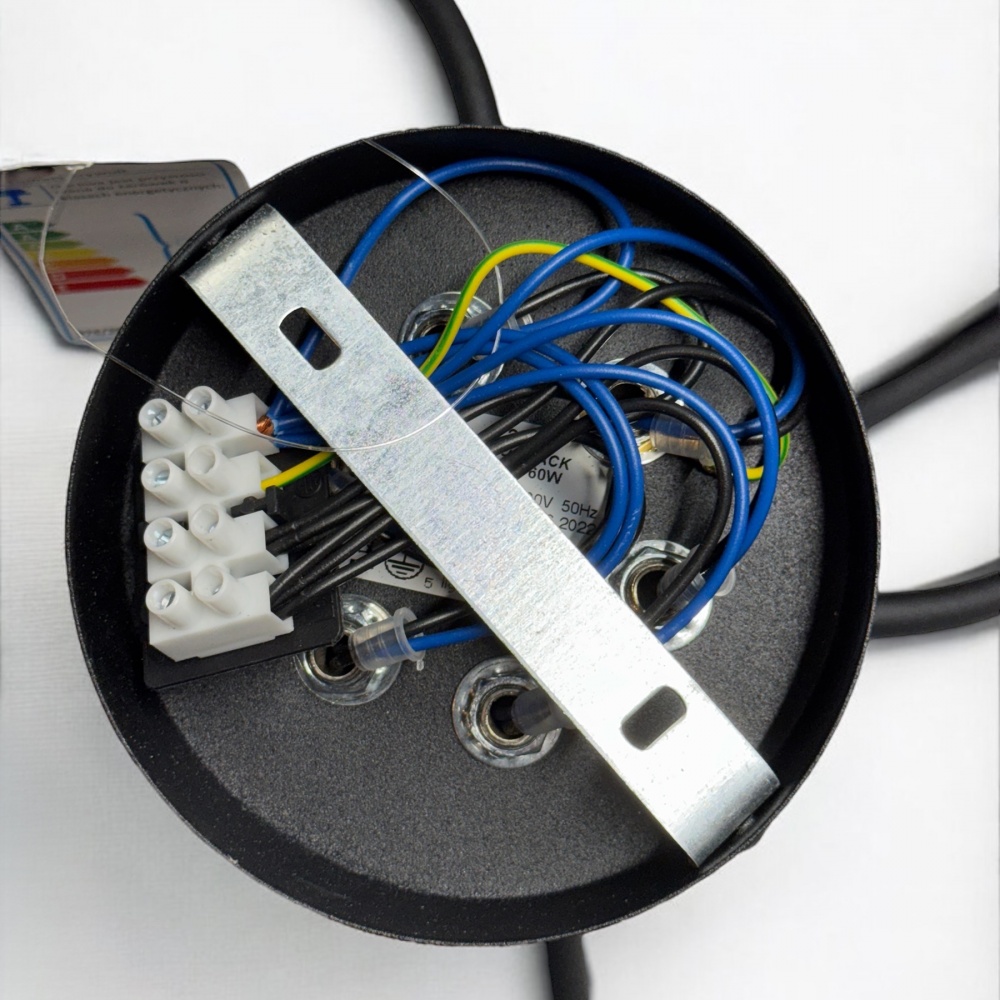 Люстра TK Lighting FADO 2584 6x15 Вт E27 черный