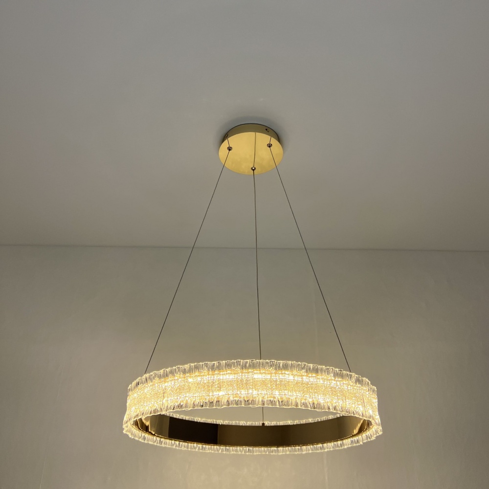 Люстра підвісна Luminaria 65 Вт LED-модуль gold ERIKA 65W R485 GOLD