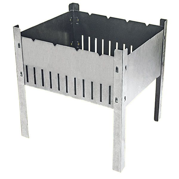 Мангал 105 разборной 30x33x33 см