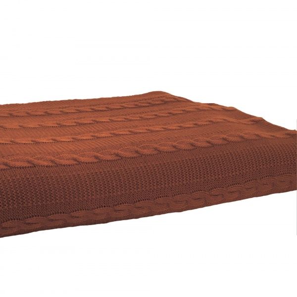 Плед Touch 90x130 см терракот Прованс 