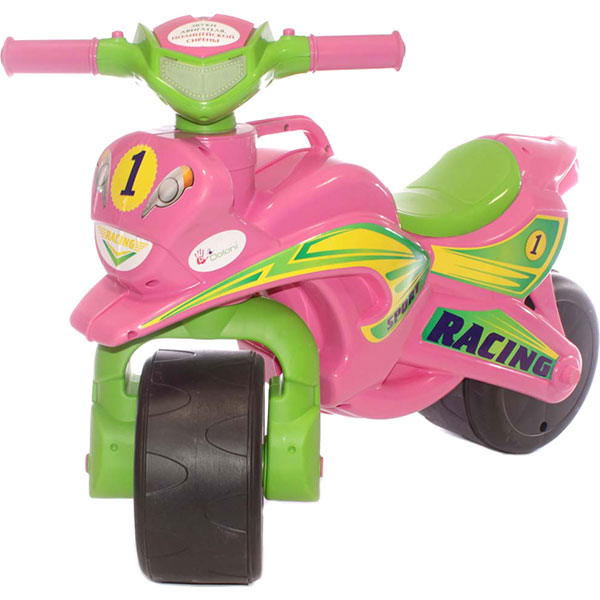 Чудомобиль Doloni Toys Мотобайк розовый 0139/3