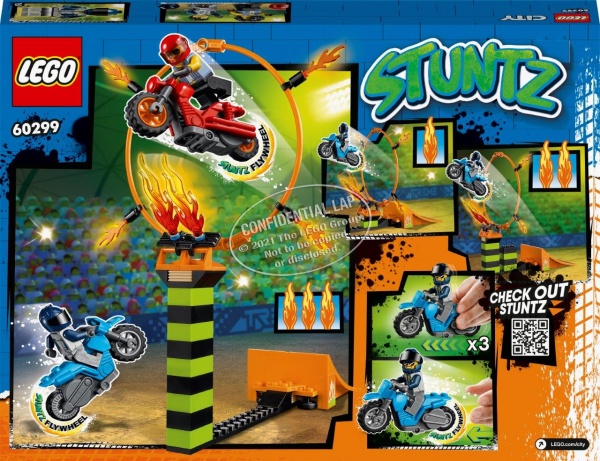 Конструктор LEGO City Змагання каскадерів 60299