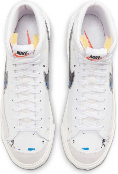 Кроссовки Nike Blazer Mid '77 DC7331-100 р.US 10,5 белый