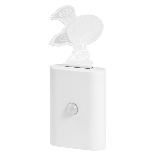 Ночник Ledvance Nightlux с датчиком движения LED 0,2 Вт белый CARTOON SEN 840 WT 
