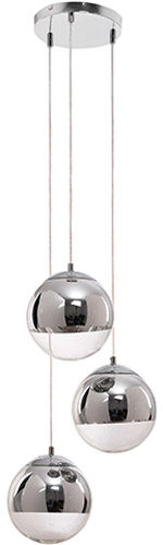 Подвес Brilliant 3xE27 хром HK 16381S15 