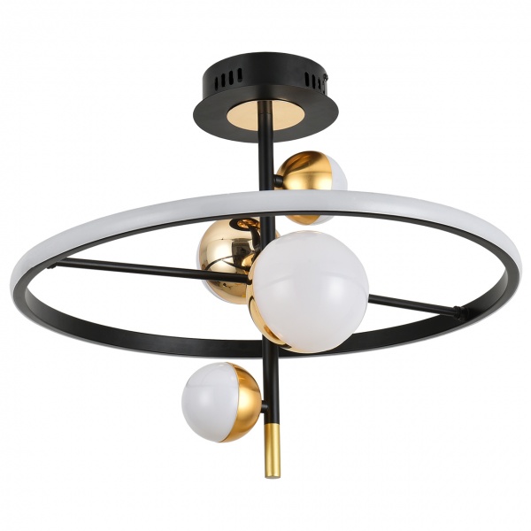 Світильник підвісний Hopfen 60 Вт чорний GOLDY 60 BK G 