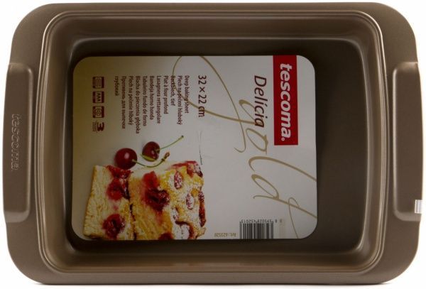 Противень Delicia Gold 32x22 см 623520 Tescoma