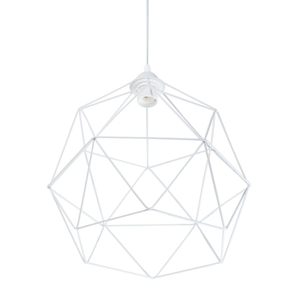 Светильник подвесной Светкомплект Loft 3335 1x40 Вт E27 белый матовый 