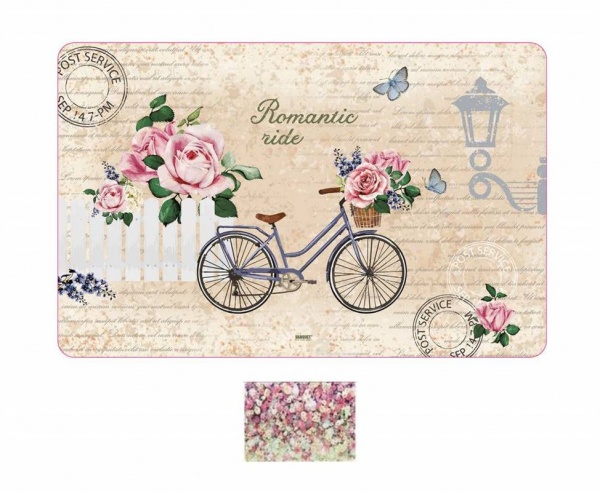 Коврик для сервировки 43x28 см FLOWERS пластик Banquet