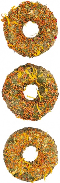 Корм SPECIAL ONE пончики «Петрушка, чумиза, календула» для декоративных грызунов 50 г PR242521